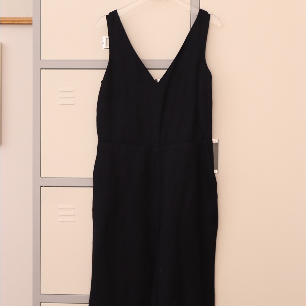 Ann Taylor Navy Jumpsuit